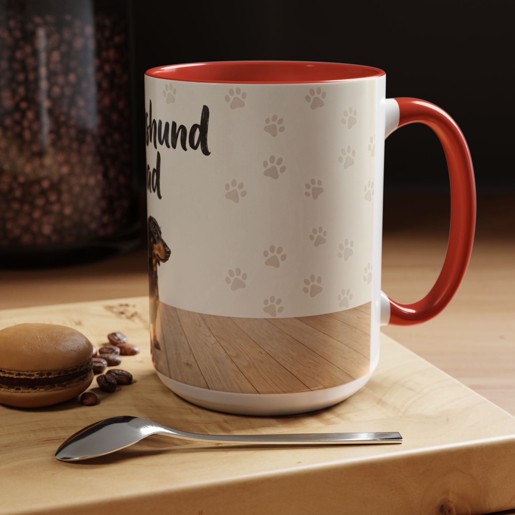 Dachshund Dad Mug | Cute Dog Dad Coffee Mug | Wiener Dog Gift for Dachshund Lovers