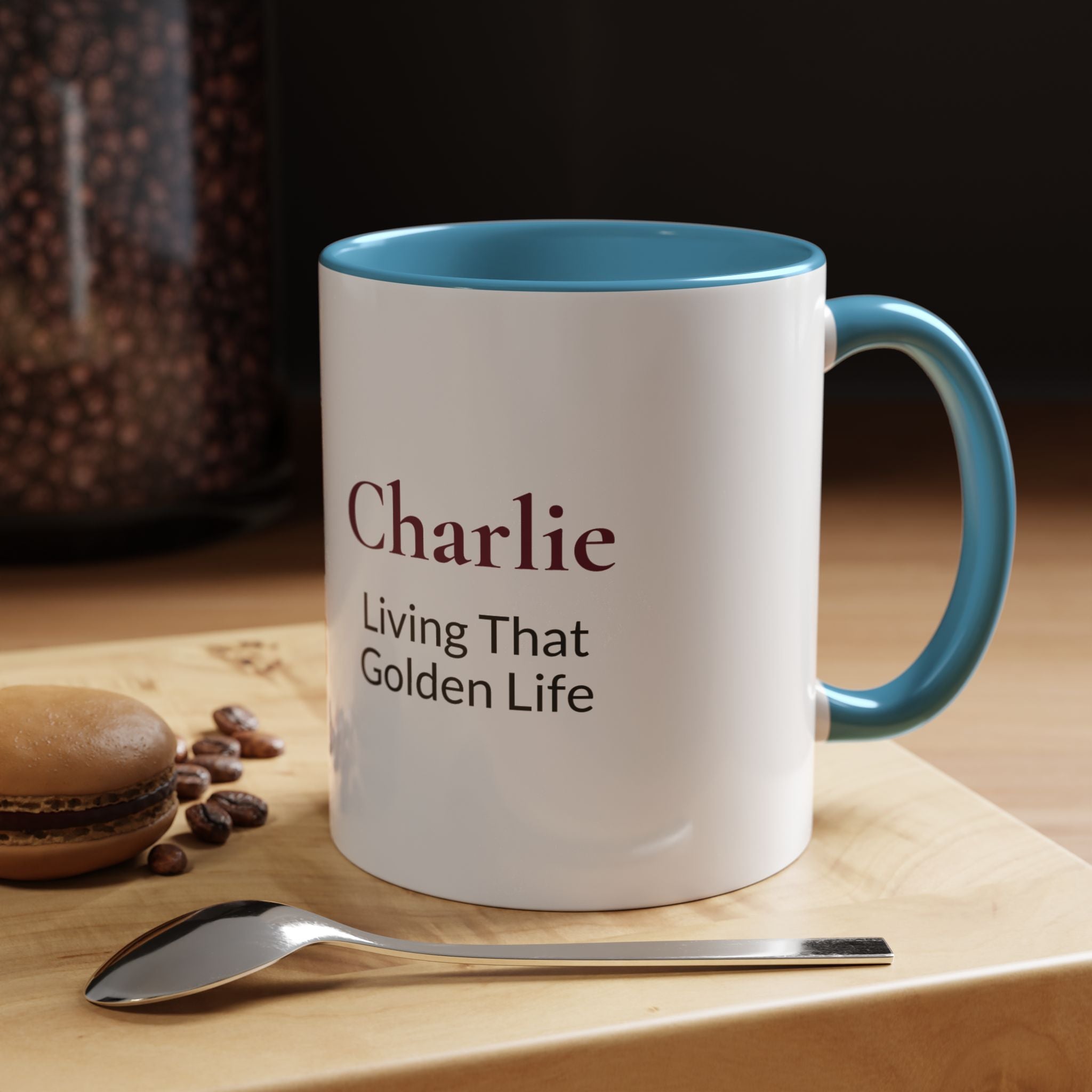 Personalized Golden Retriever Mug | Custom Name & Message Dog Lover Coffee Mug