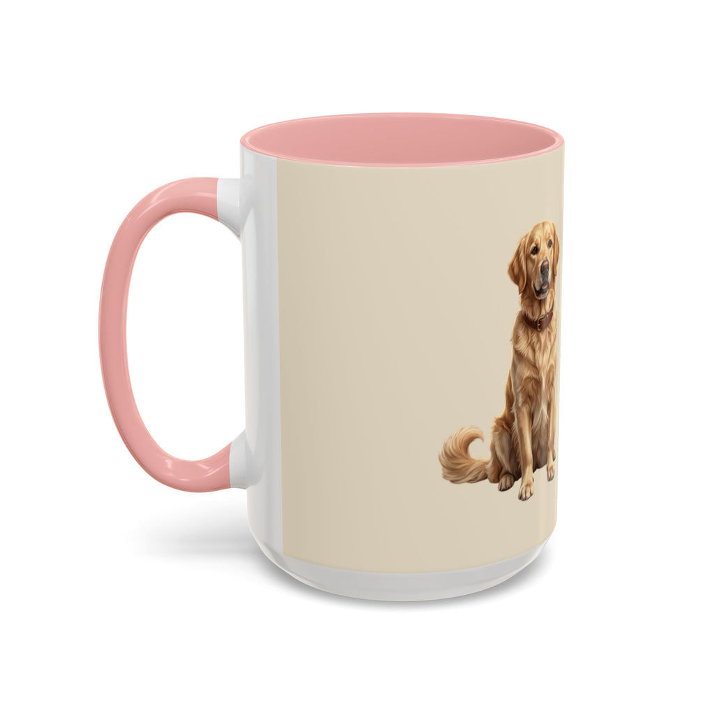 Personalized Golden Retriever Mug | Custom Name & Message Dog Mom Dad Coffee Mug