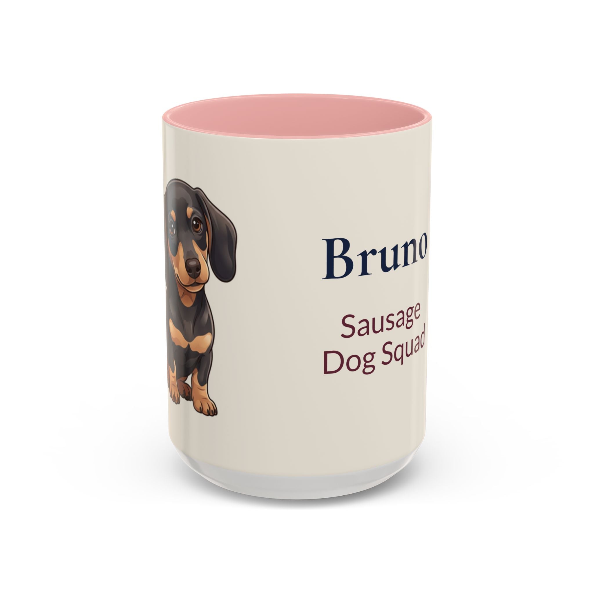 Personalized Dachshund Mug | Custom Name Coffee Mug | Sausage Dog Gift | Wiener Dog Lover