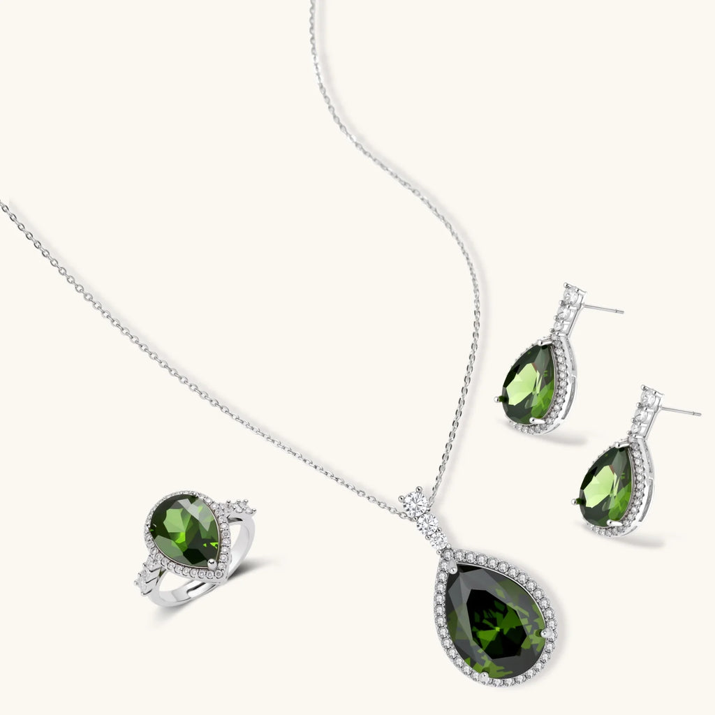 Emerald Dreams Jewelry Set