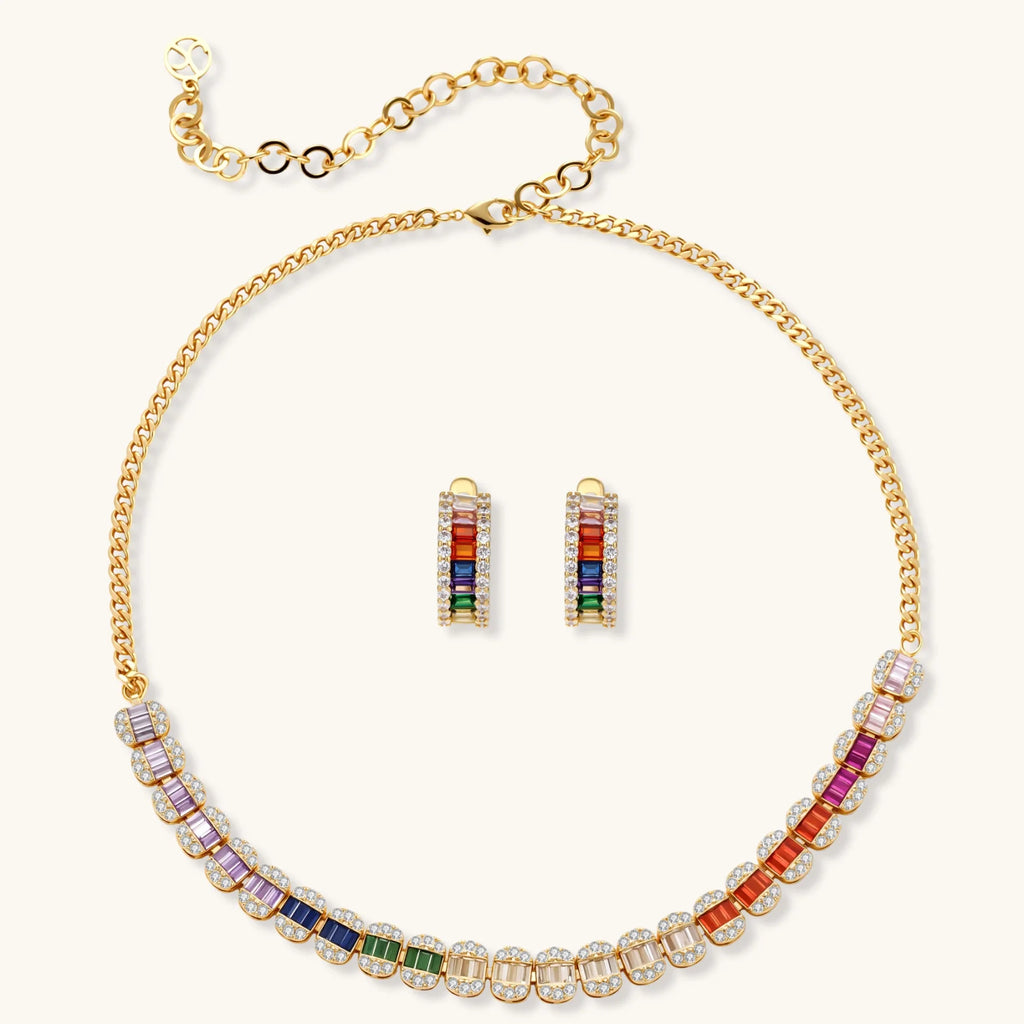 Rainbow Spectrum Jewelry Set