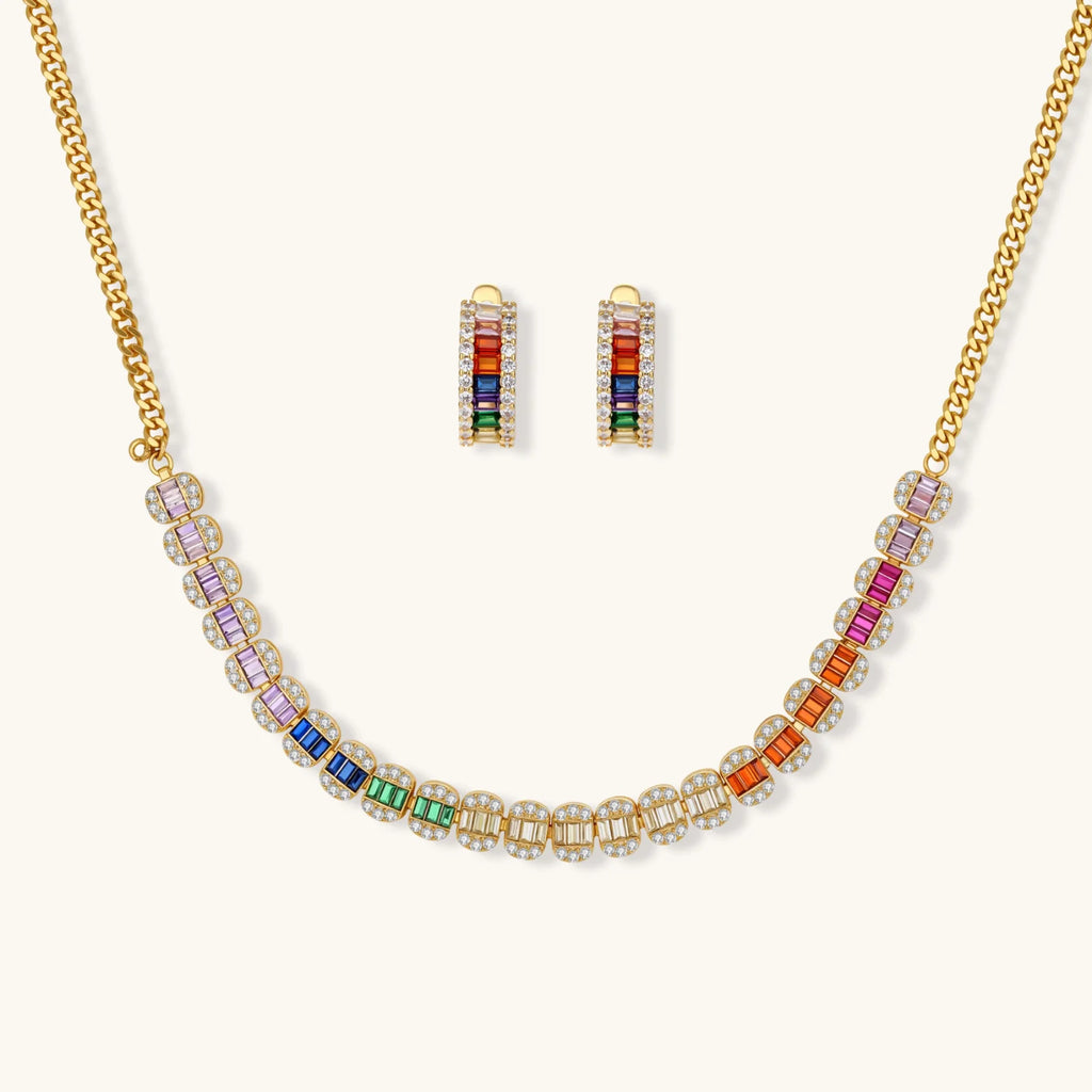 Rainbow Spectrum Jewelry Set