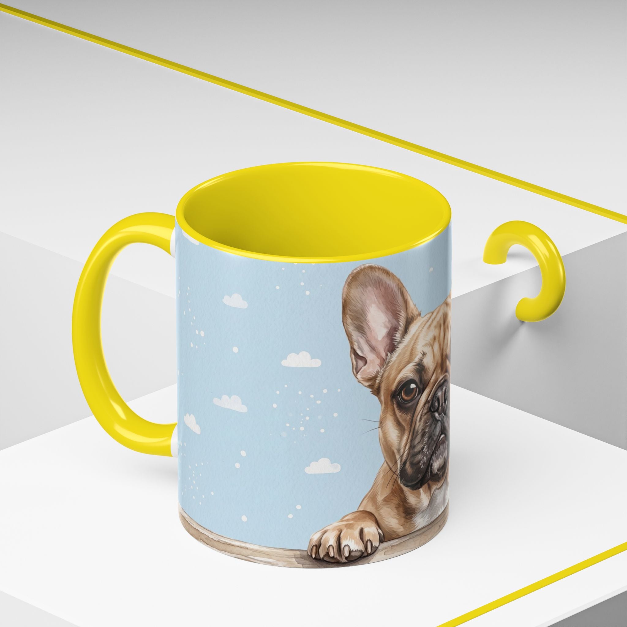 Cute Frenchie Mug | French Bulldog Lover Gift | Dog Coffee Mug