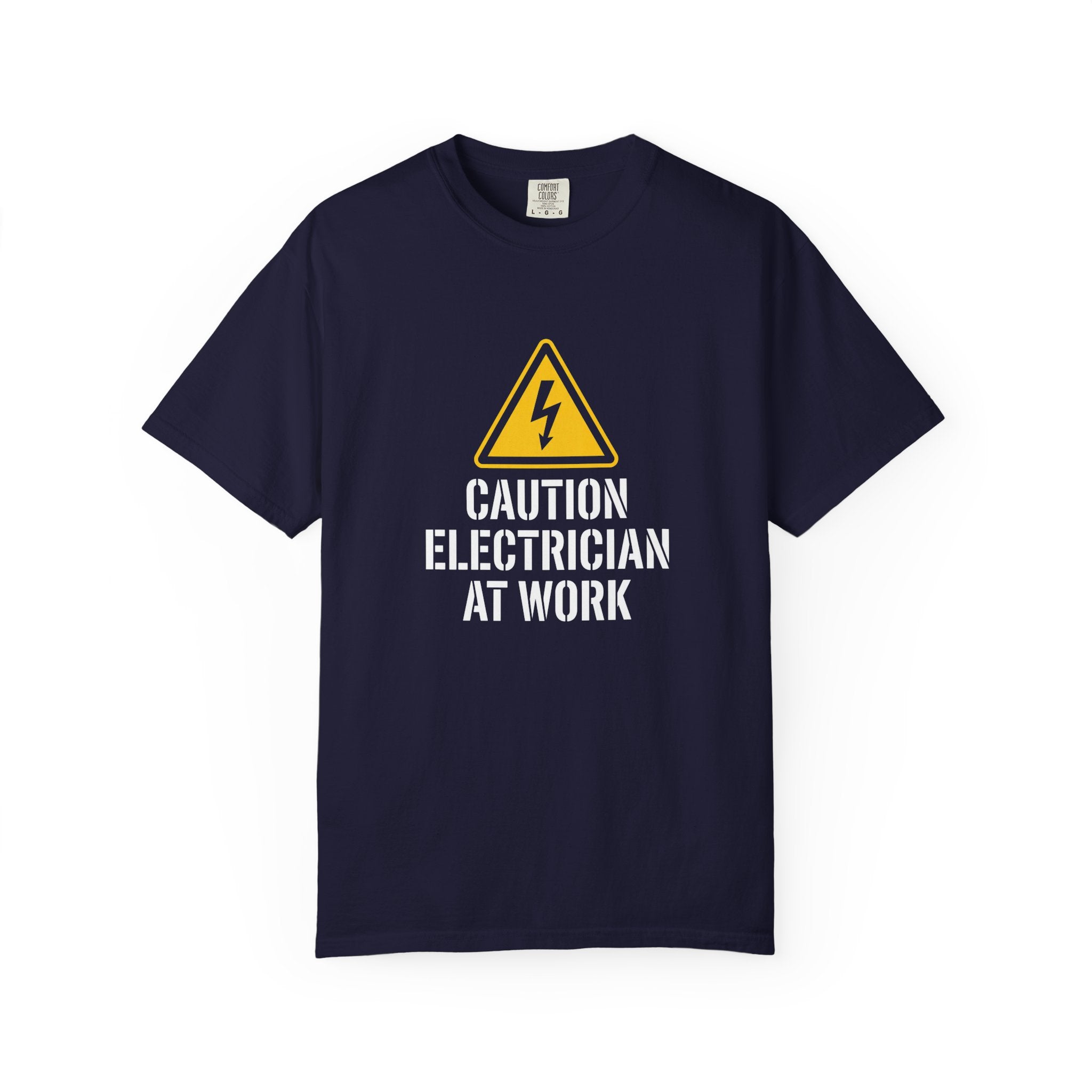 Caution Electrician At Work T-Shirt
