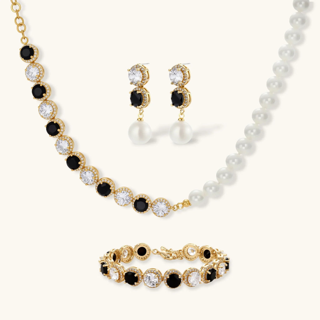 Noir Luxe Jewelry Set