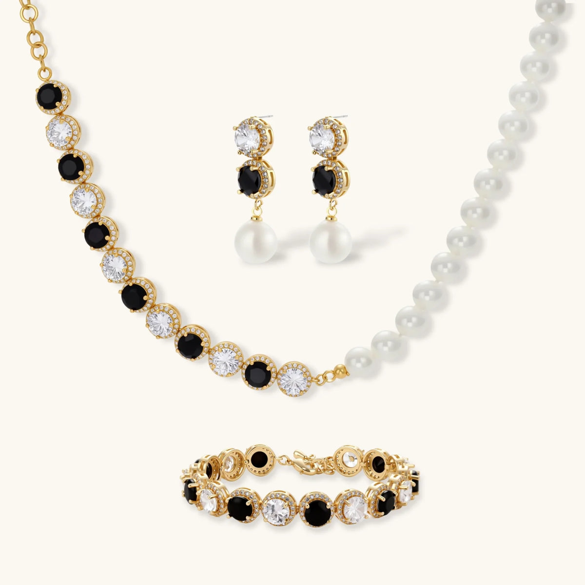 Noir Luxe Jewelry Set