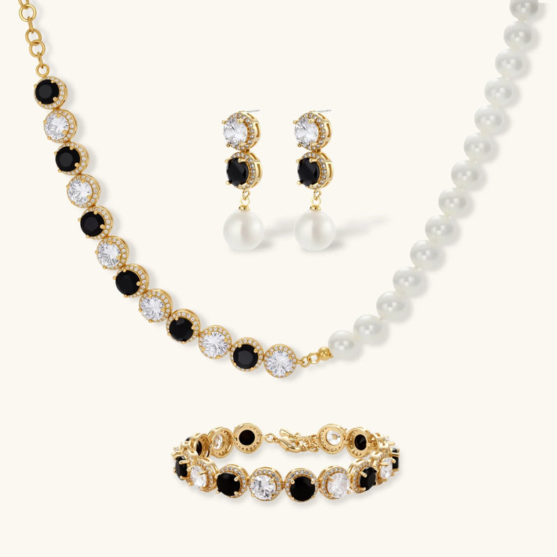 Noir Luxe Jewelry Set