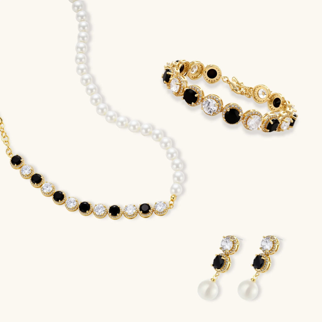 Noir Luxe Jewelry Set