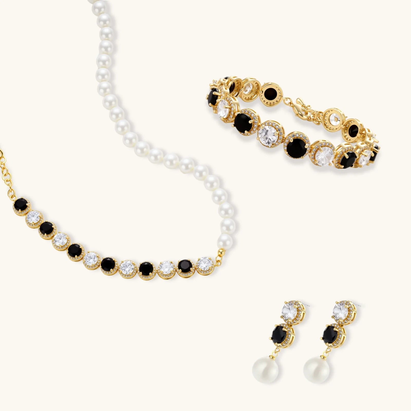 Noir Luxe Jewelry Set