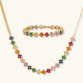 Lucky Clover Garden Jewelry Set