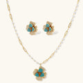 Blooming Sapphire Jewelry Set