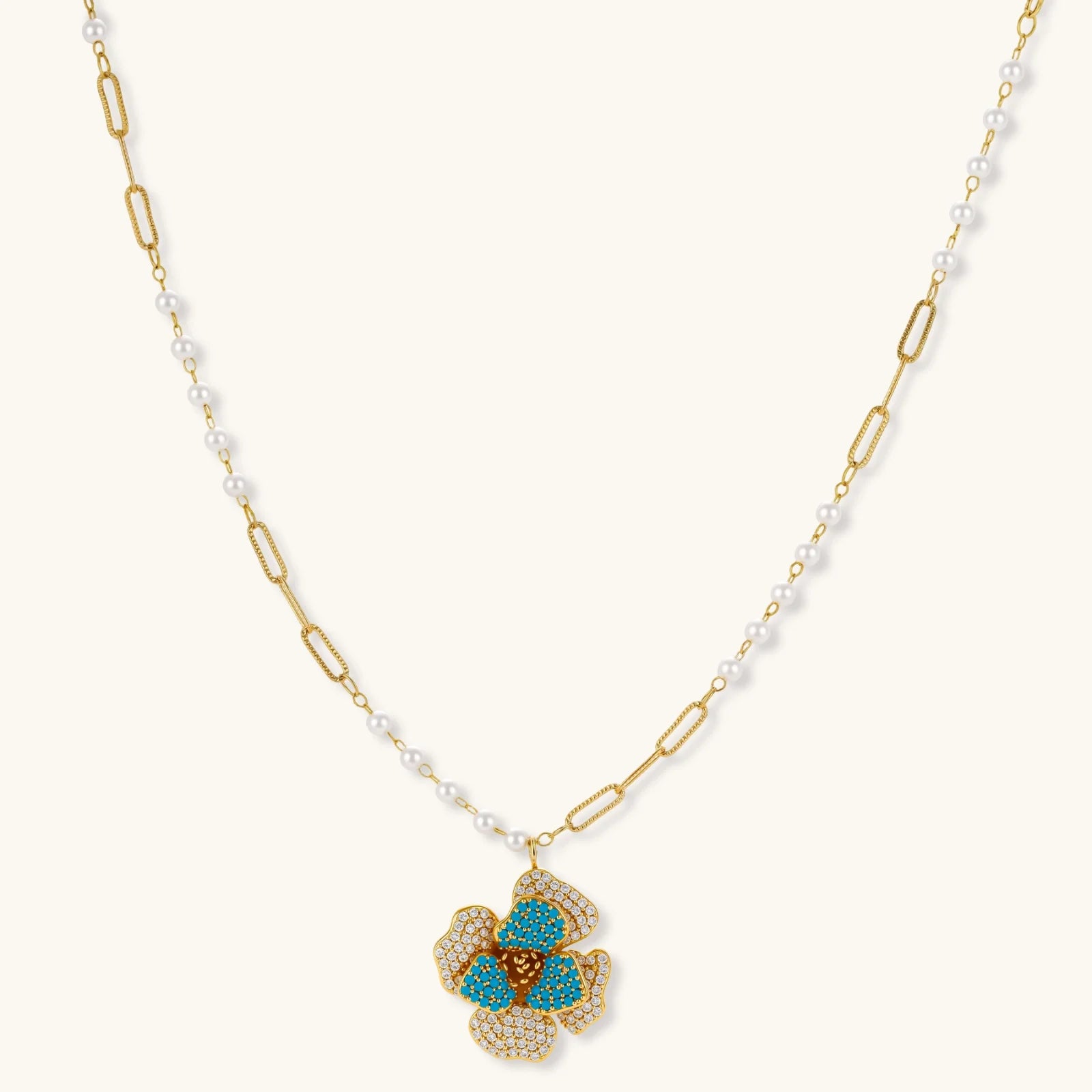 Blooming Sapphire Jewelry Set