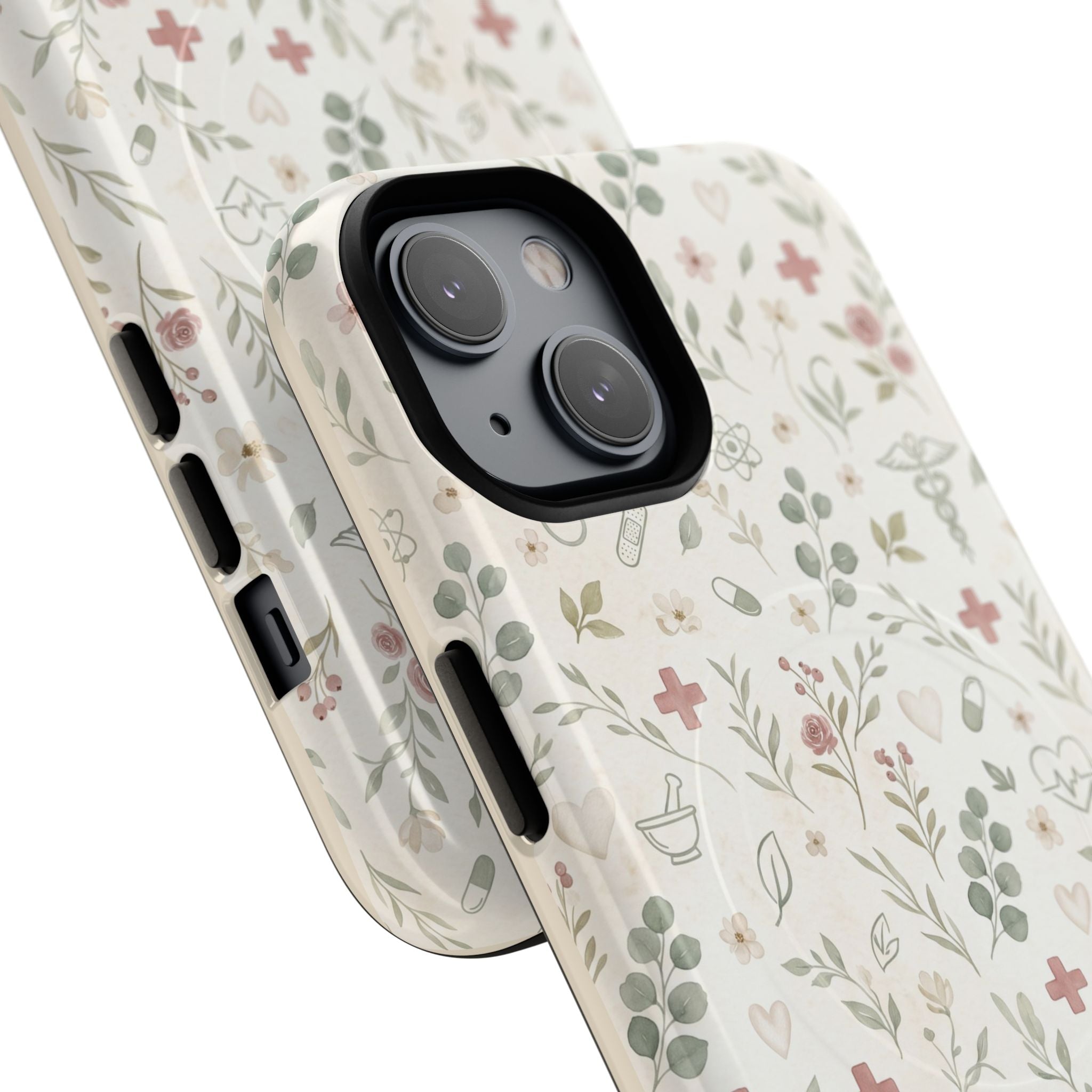 Floral Watercolor Phone Case – Botanical Print Case for iPhone