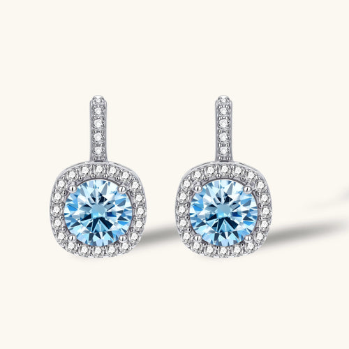 Celestial Halo Drop Earrings