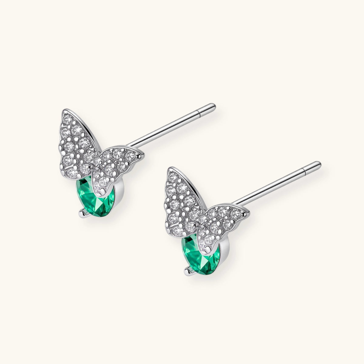 Butterfly Transformation Stud Earrings