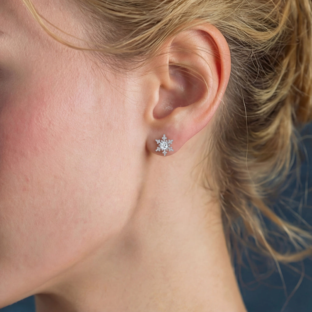 Winter Spark Stud Earrings