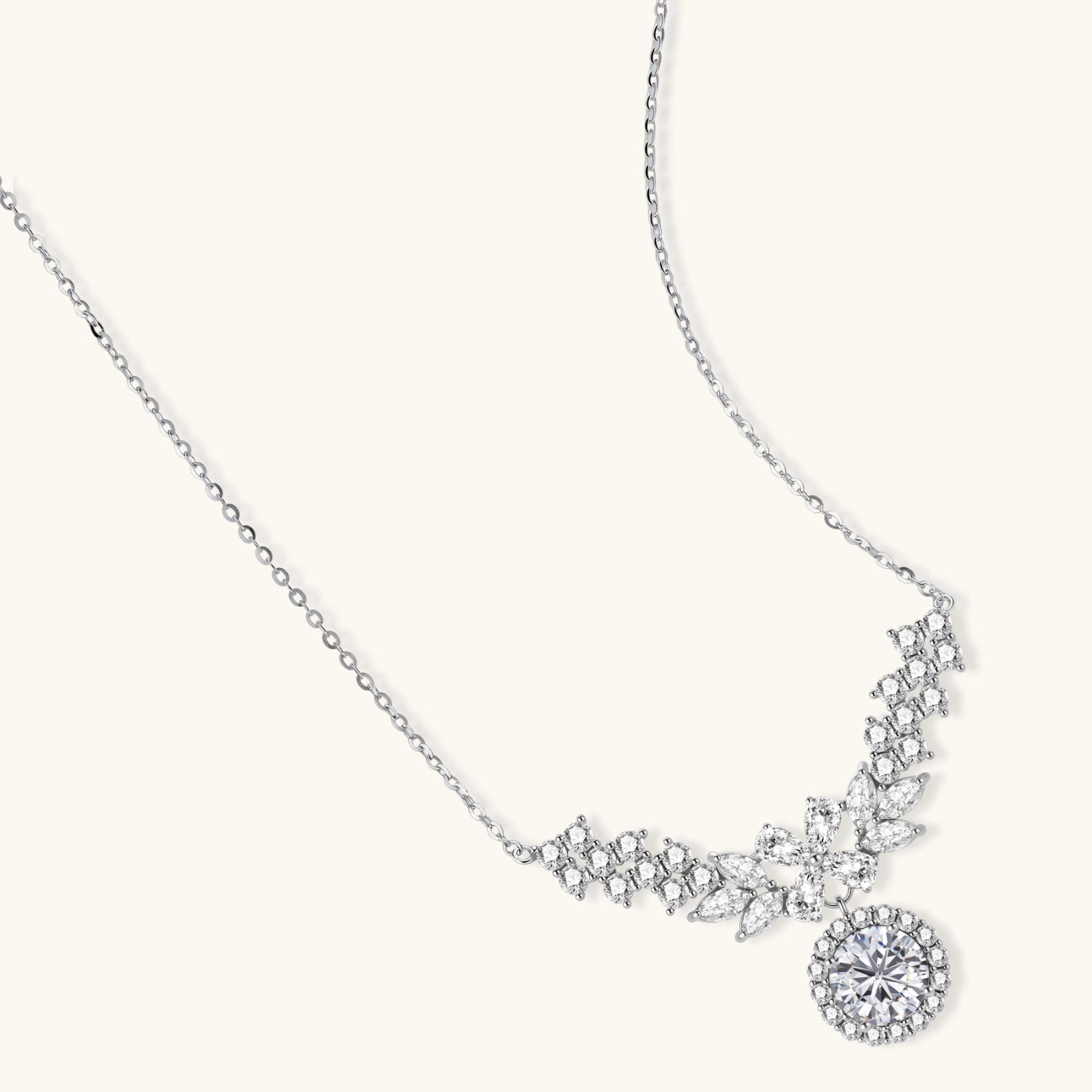 Celestial Wings Statement Necklace