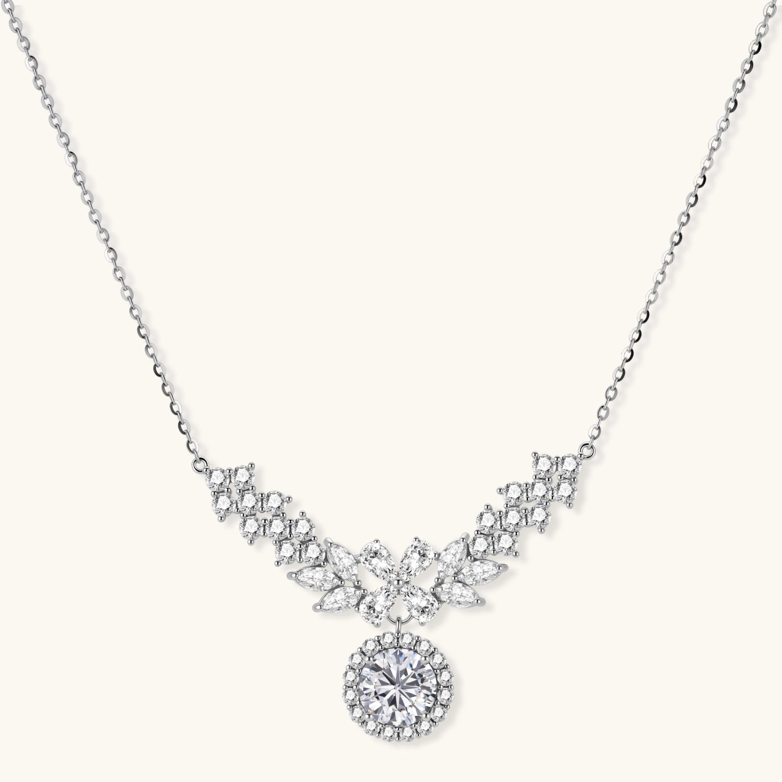 Celestial Wings Statement Necklace