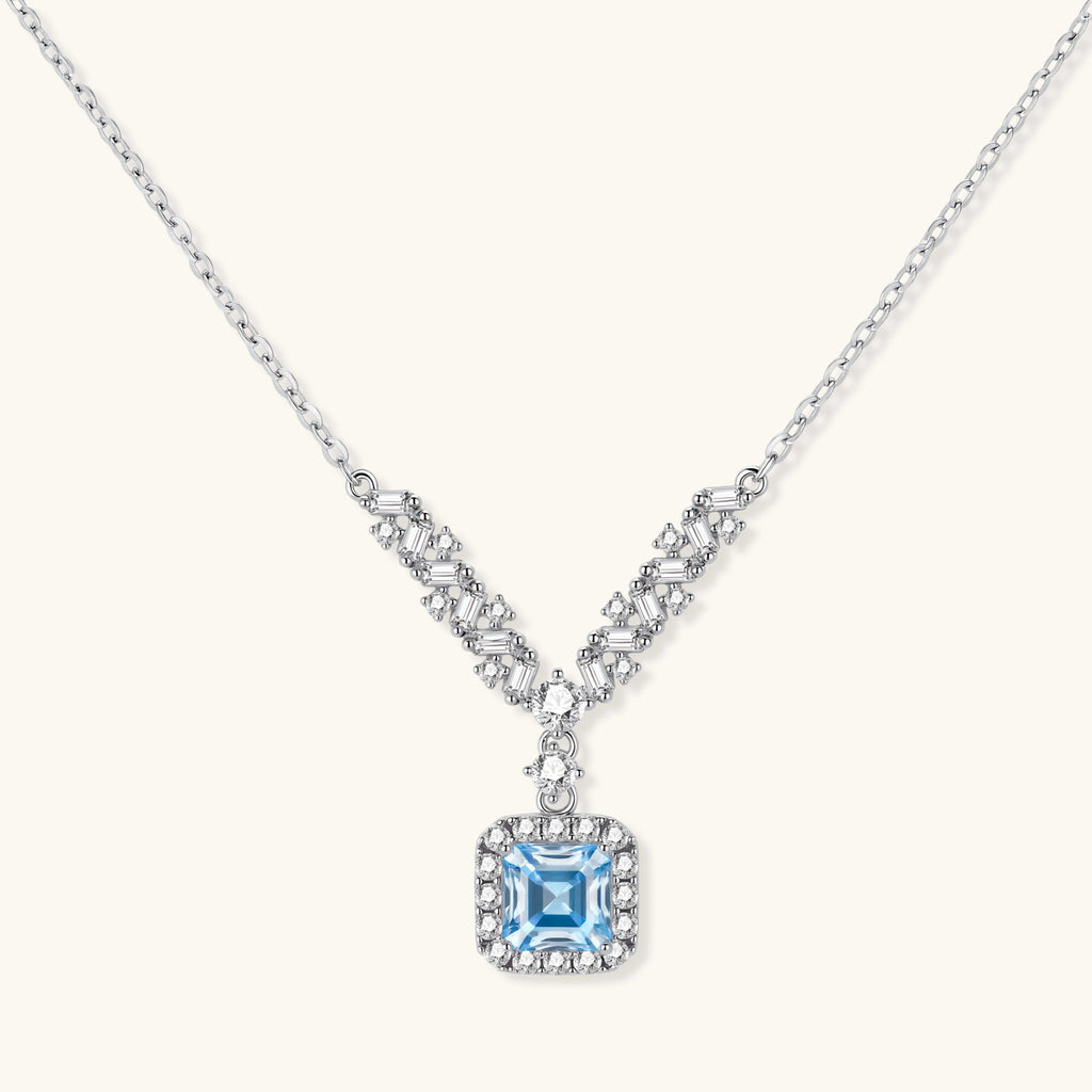 Celestial Arc Moissanite Necklace
