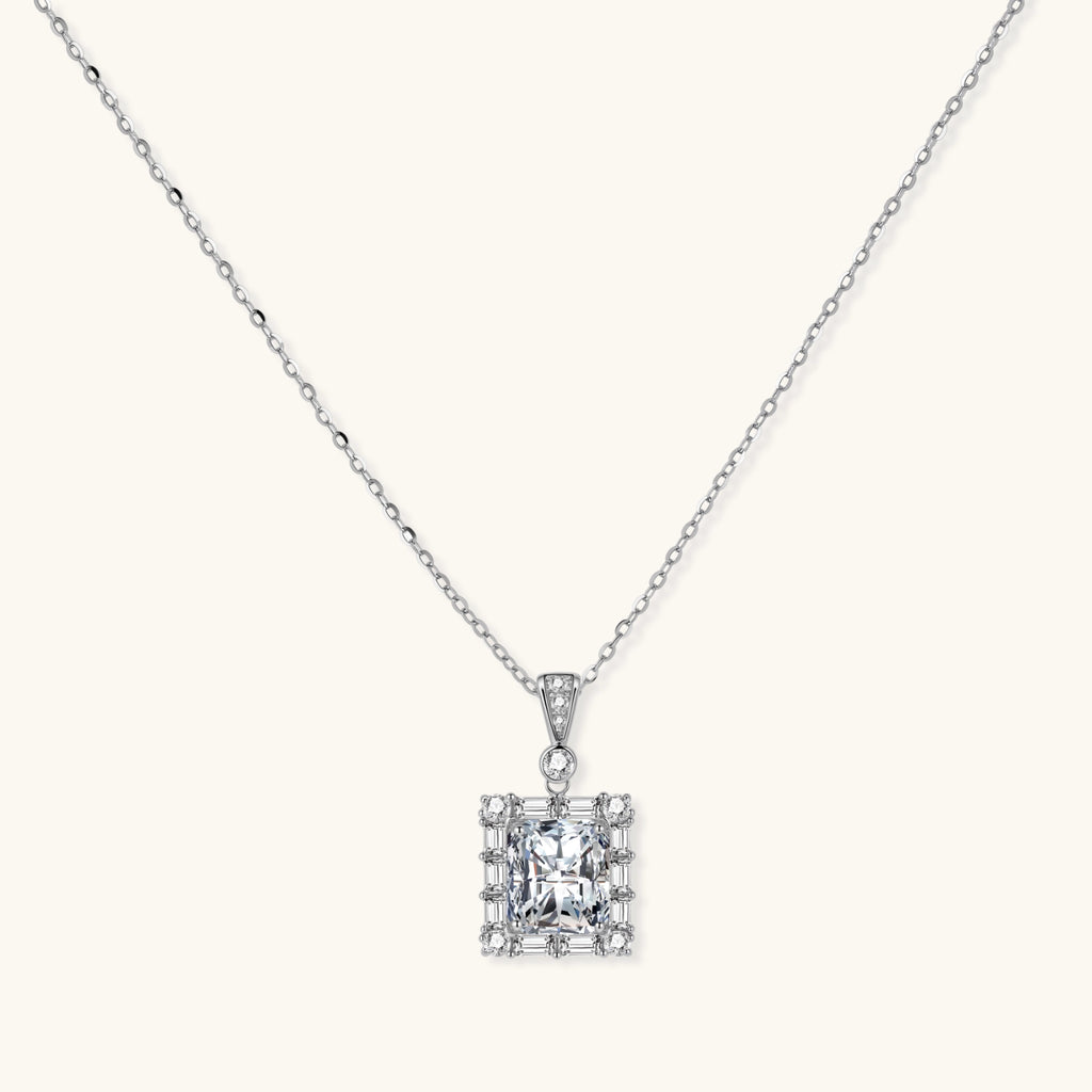 Geometric Luxe Pendant Necklace