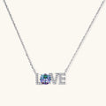 LOVE Moissanite Necklace