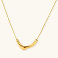 Curve Statement Necklace