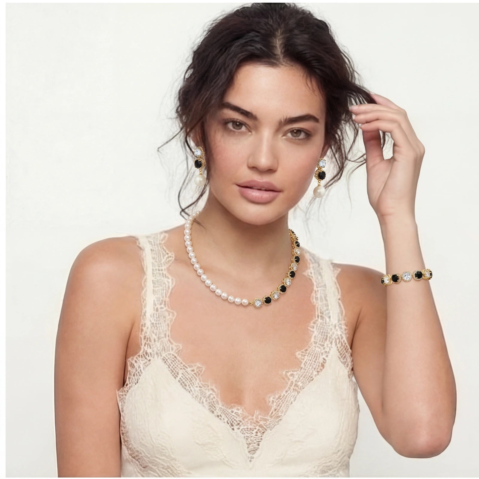 Noir Luxe Jewelry Set
