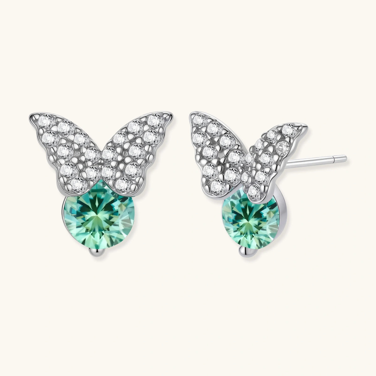 Butterfly Transformation Stud Earrings