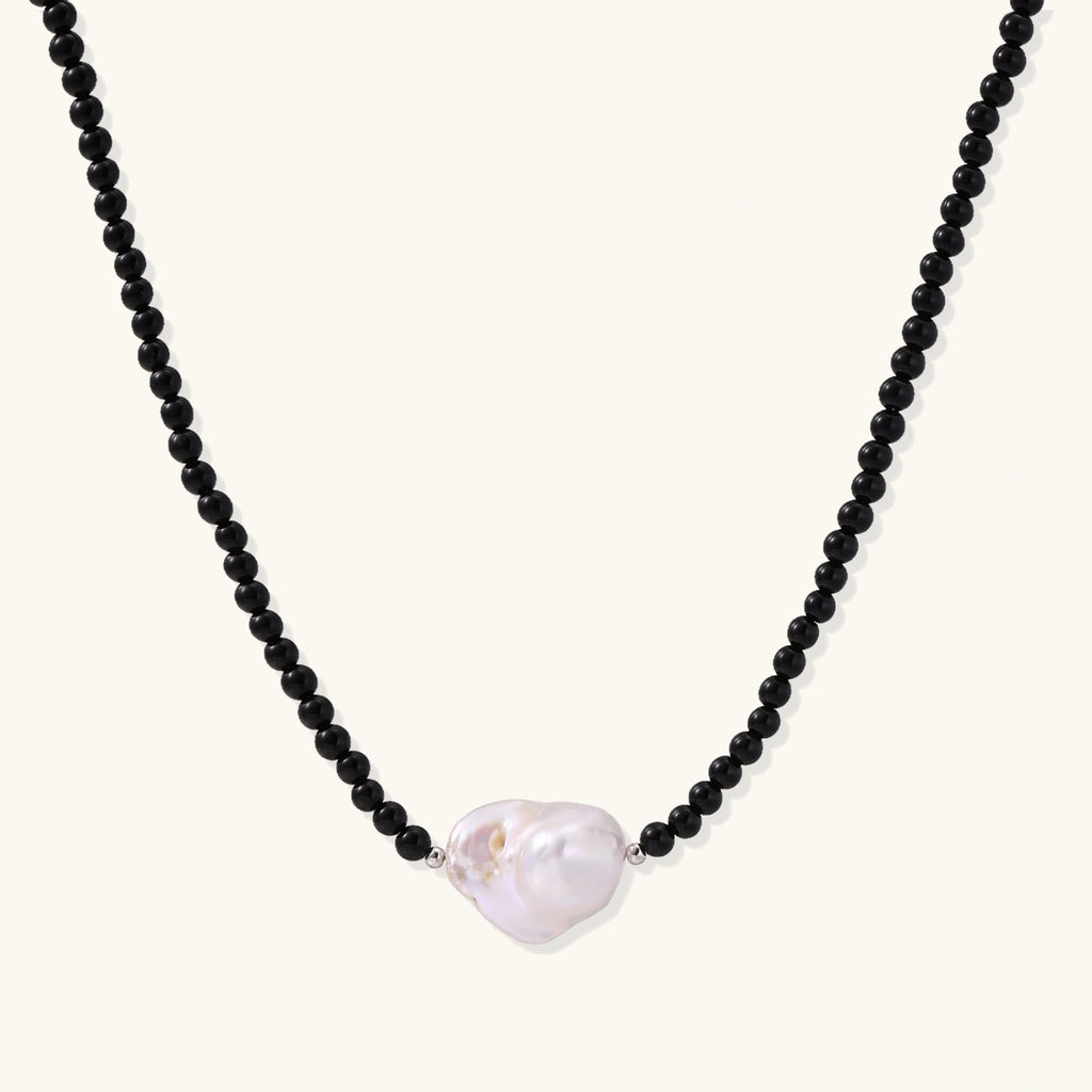 Midnight Pearl Necklace