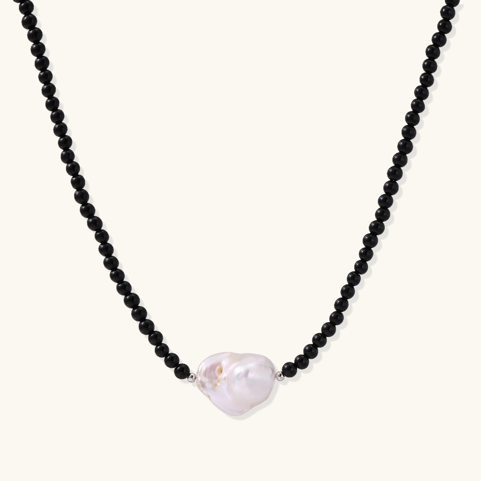 Midnight Pearl Necklace
