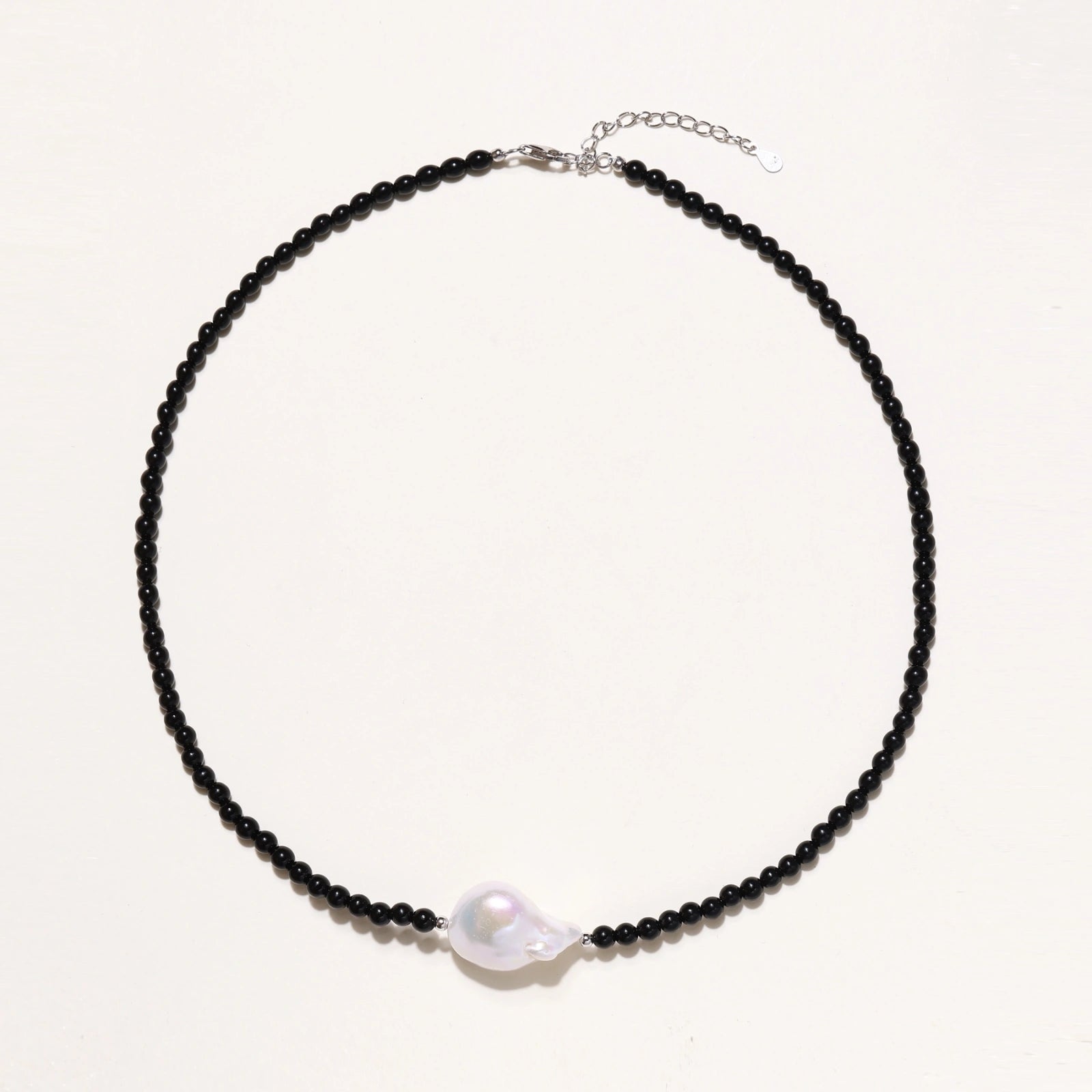 Midnight Pearl Necklace