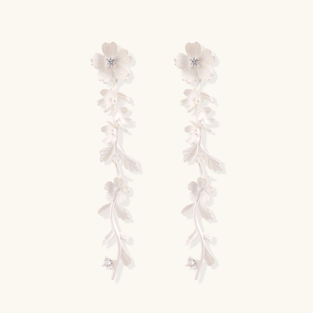 Garden Bloom Drop Earrings