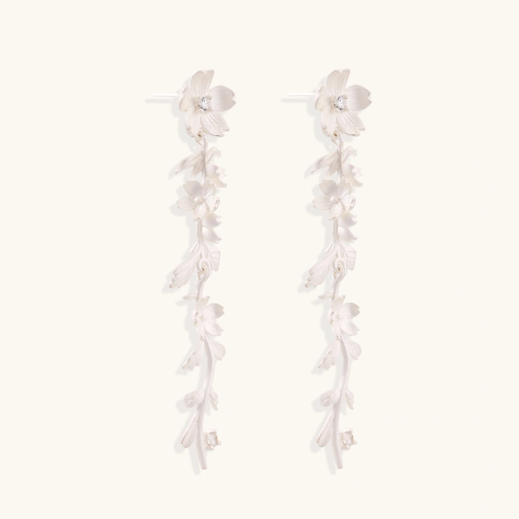 Garden Bloom Drop Earrings