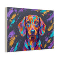 Dachshund Canvas | Bold Brushstroke Wall Art