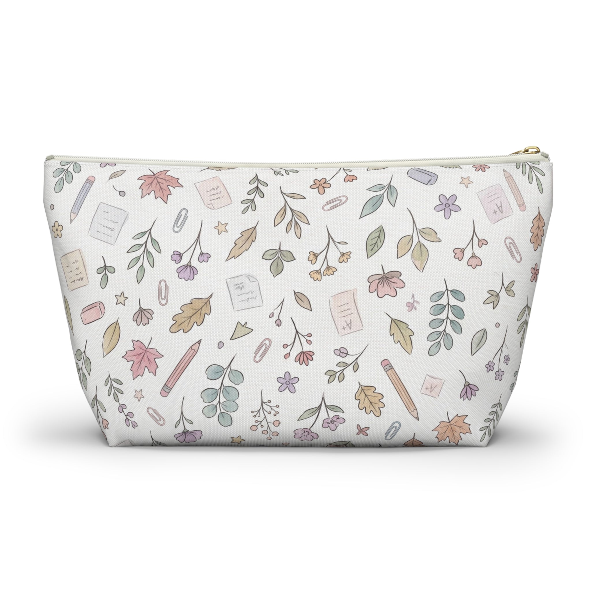 Personalized Teacher Gift Pouch – Custom Name Cosmetic Bag for Headteachers & Teachers