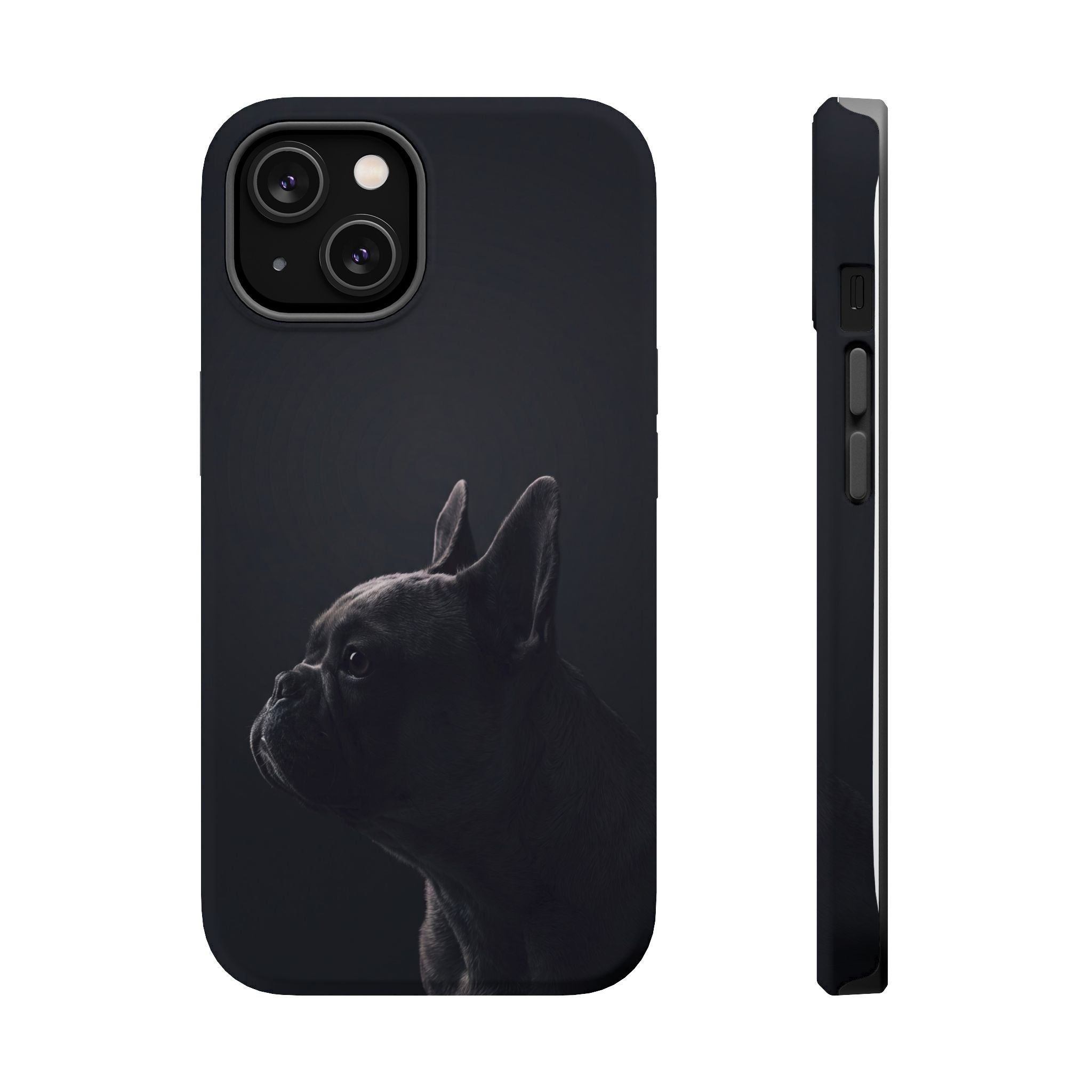 French Bulldog Phone Case — Impact-Resistant Wireless Charging Cover