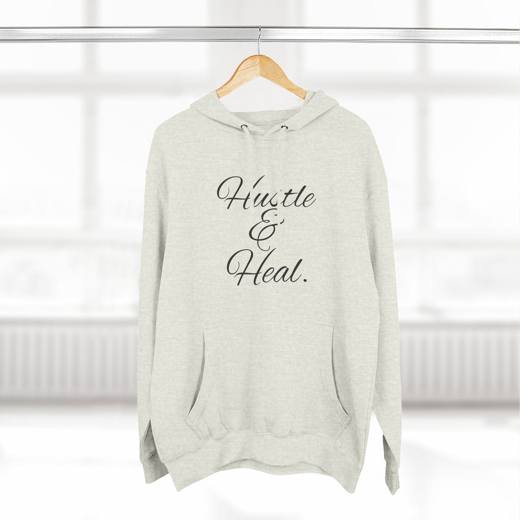 Nurse Hoodie | Hustle and Heal | Unisex Comfortable Pullover for Passionate Nurses and Medical Workers
