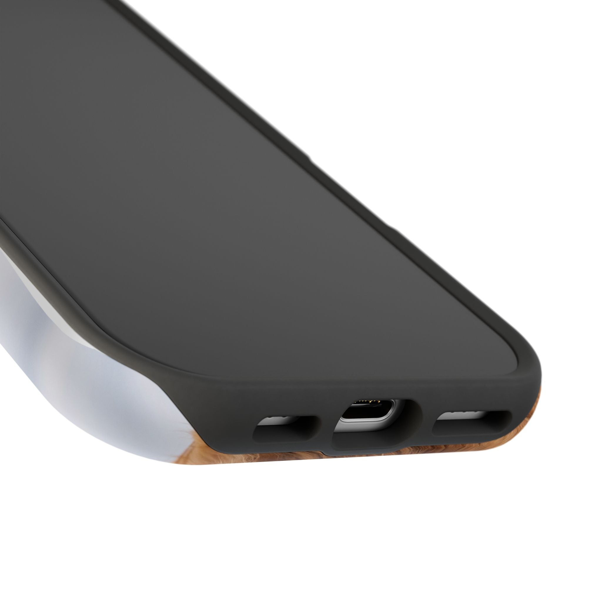 Golden Retriever Phone Case — Impact-Resistant Wireless Charging Cover