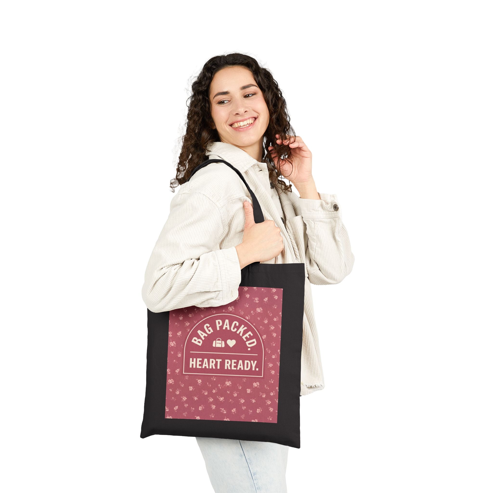 Nurse Tote Bag – Bag packed Heart ready – Cotton Canvas Tote Bag for Nurses