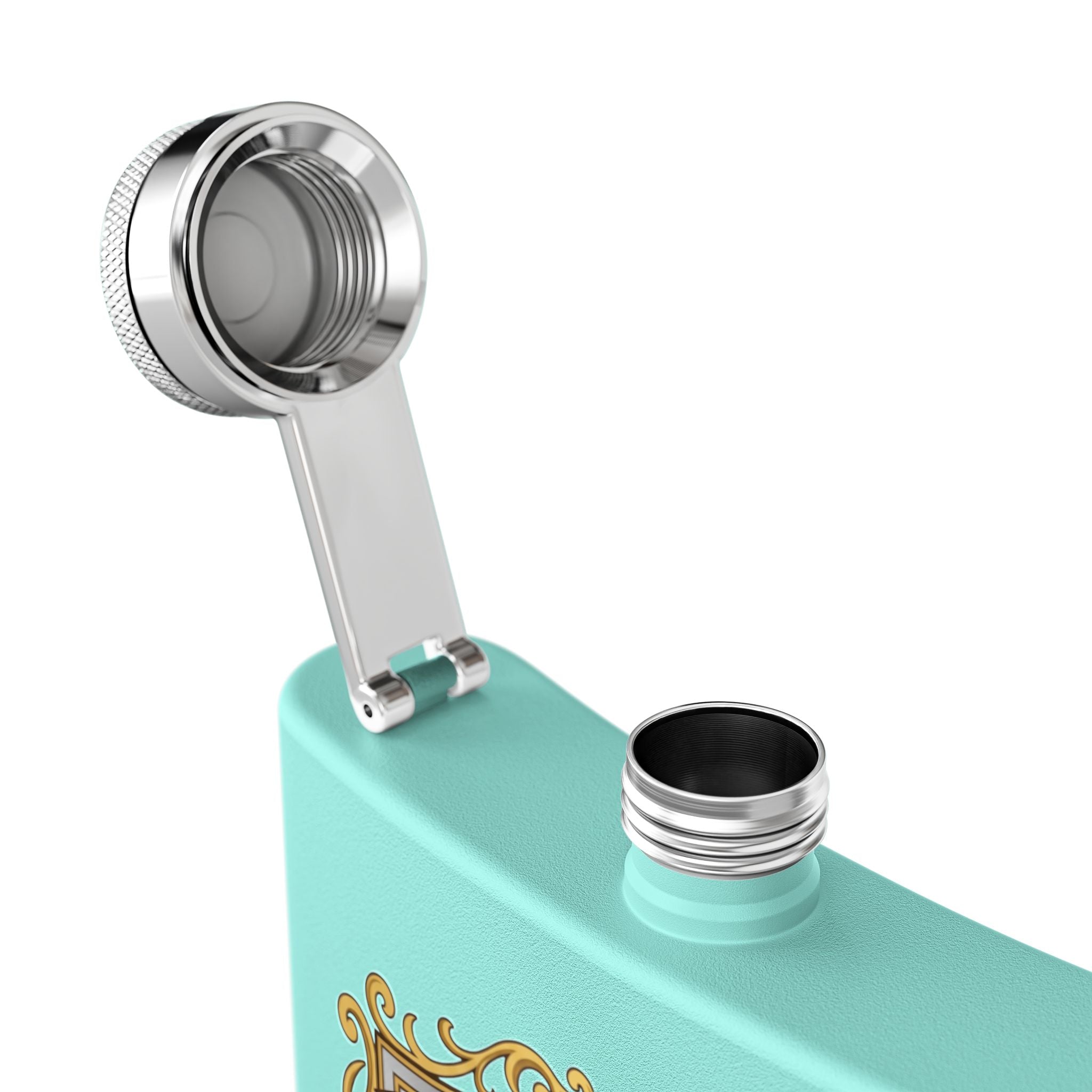 Flask — Foreman: Leads the Crew, Owns the Job" 6oz Stainless Steel Hip Flask