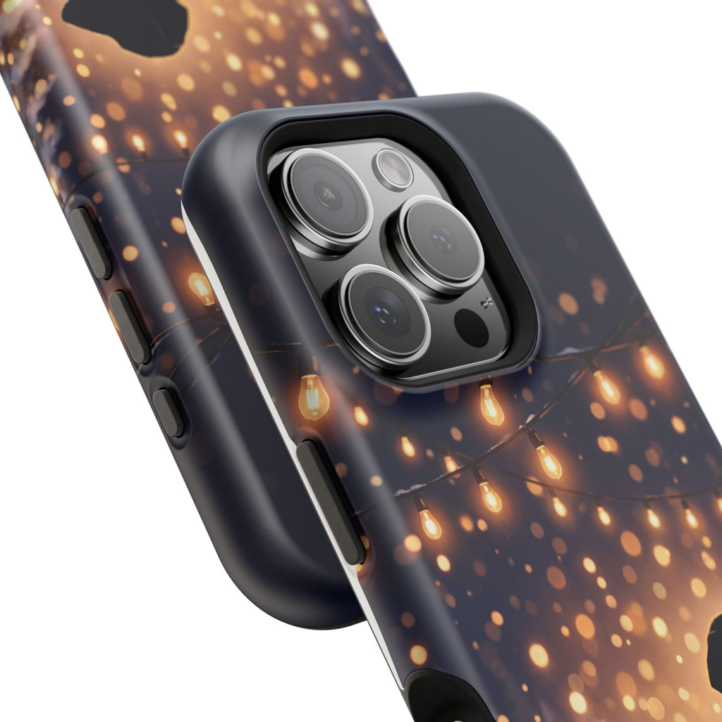 Personalized Dachshund Golden Sparks Phone Case — Wireless Charging Cover
