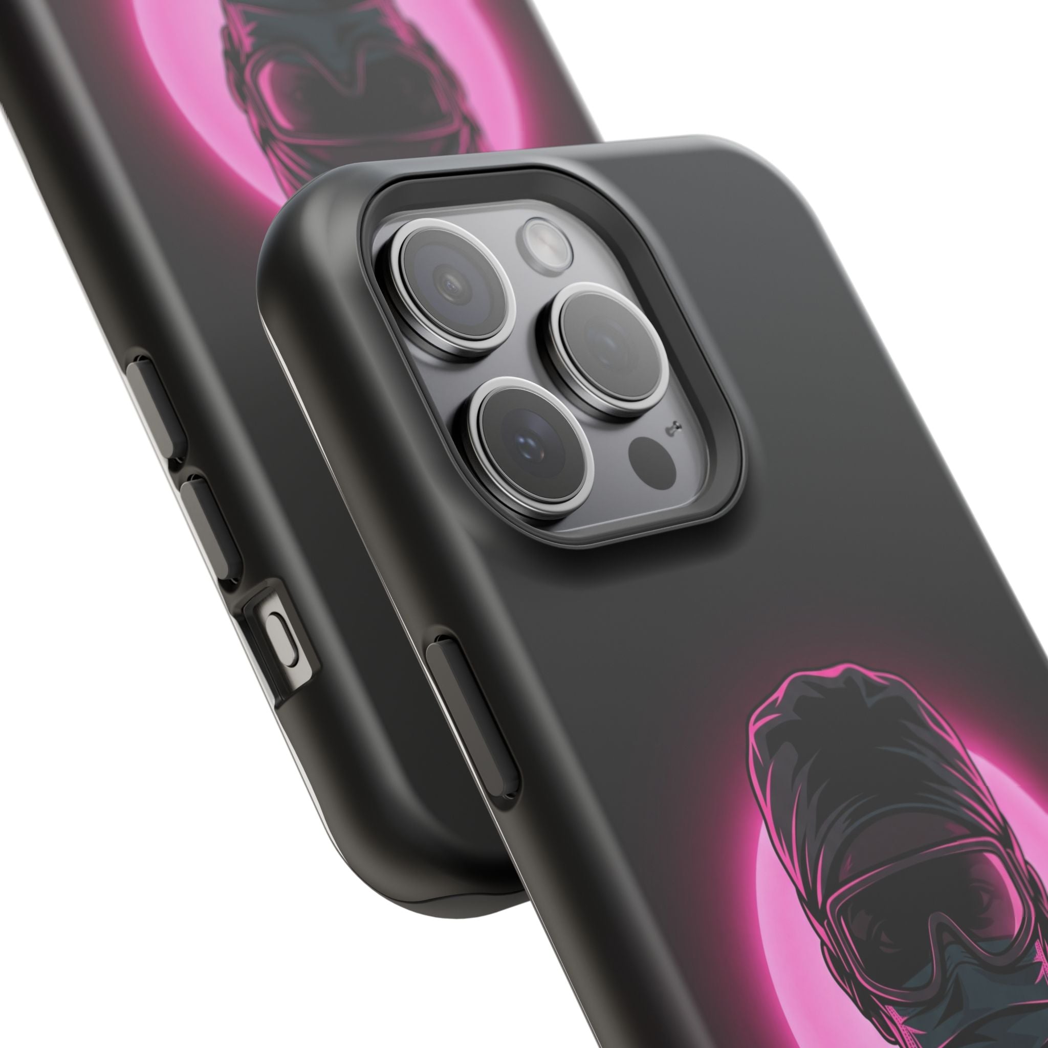 Nurse Portrait Phone Case — Navy Wireless Charging Cover