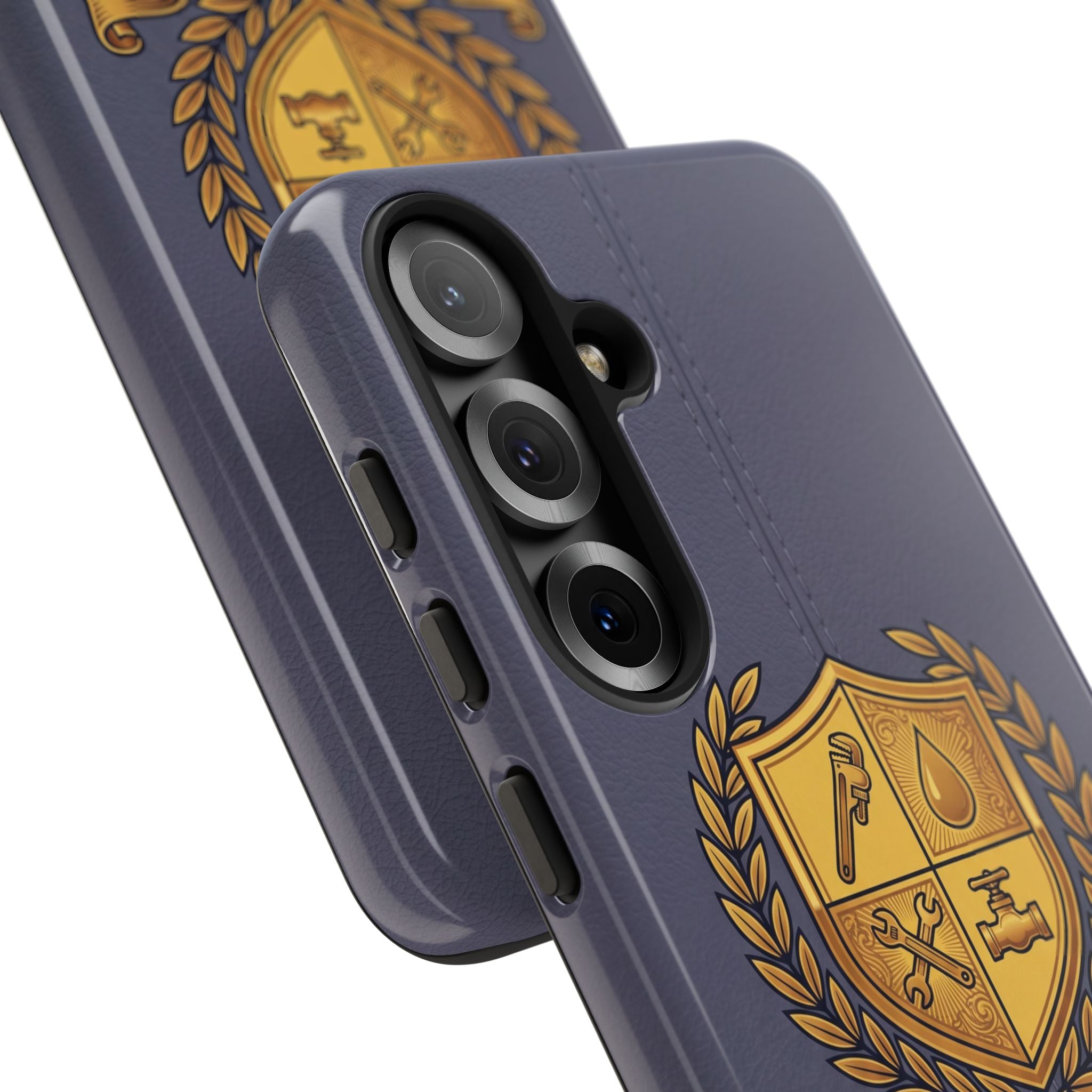 Master Plumber Slate Crest Phone Case - Samsung & iPhone Series
