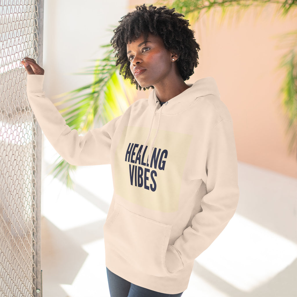 Healing vibes Nurse Hoodie — Unisex Comfortable Pullover for Passionate Medical Workers