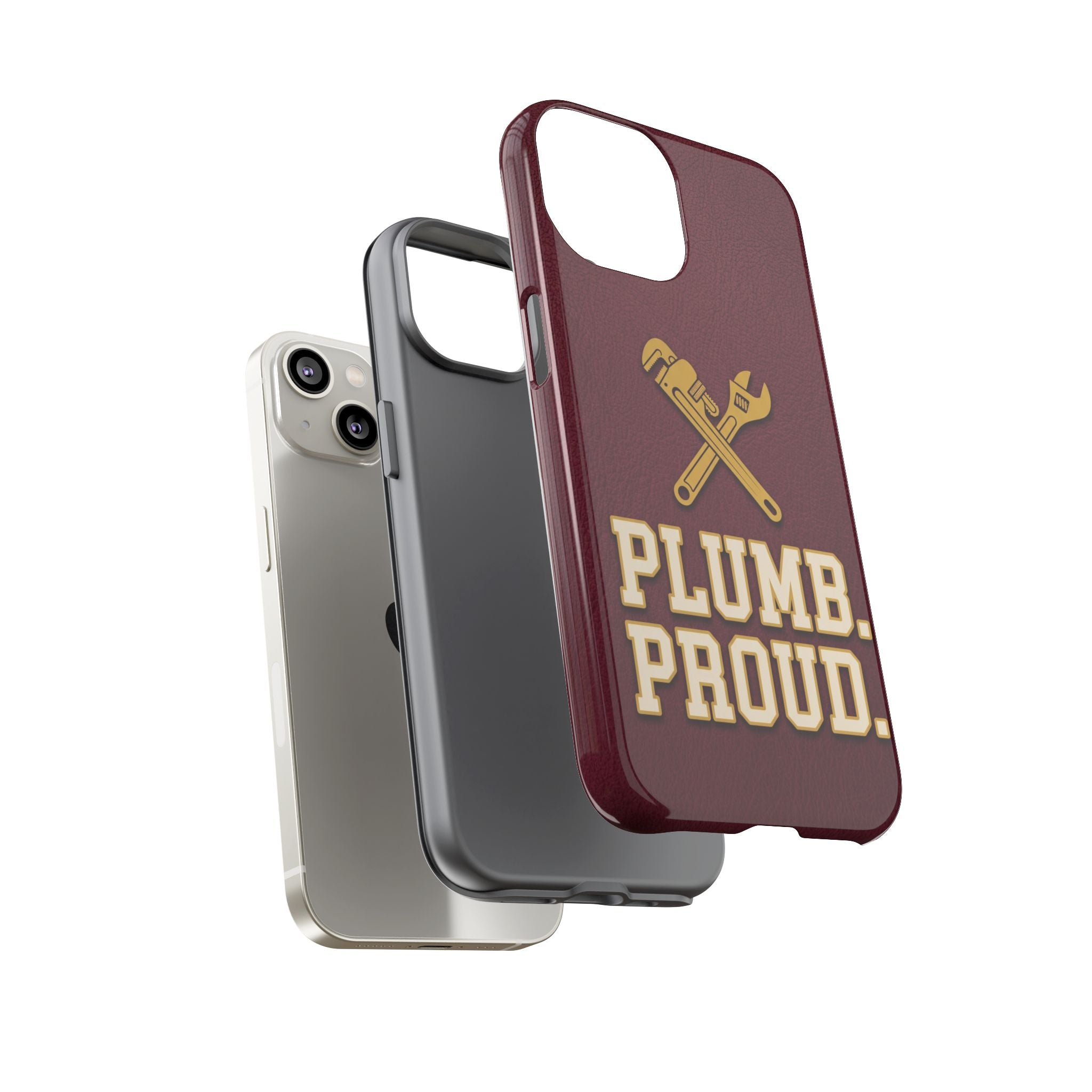Plumb. Proud. Varsity Print Phone Case - Samsung & iPhone Series