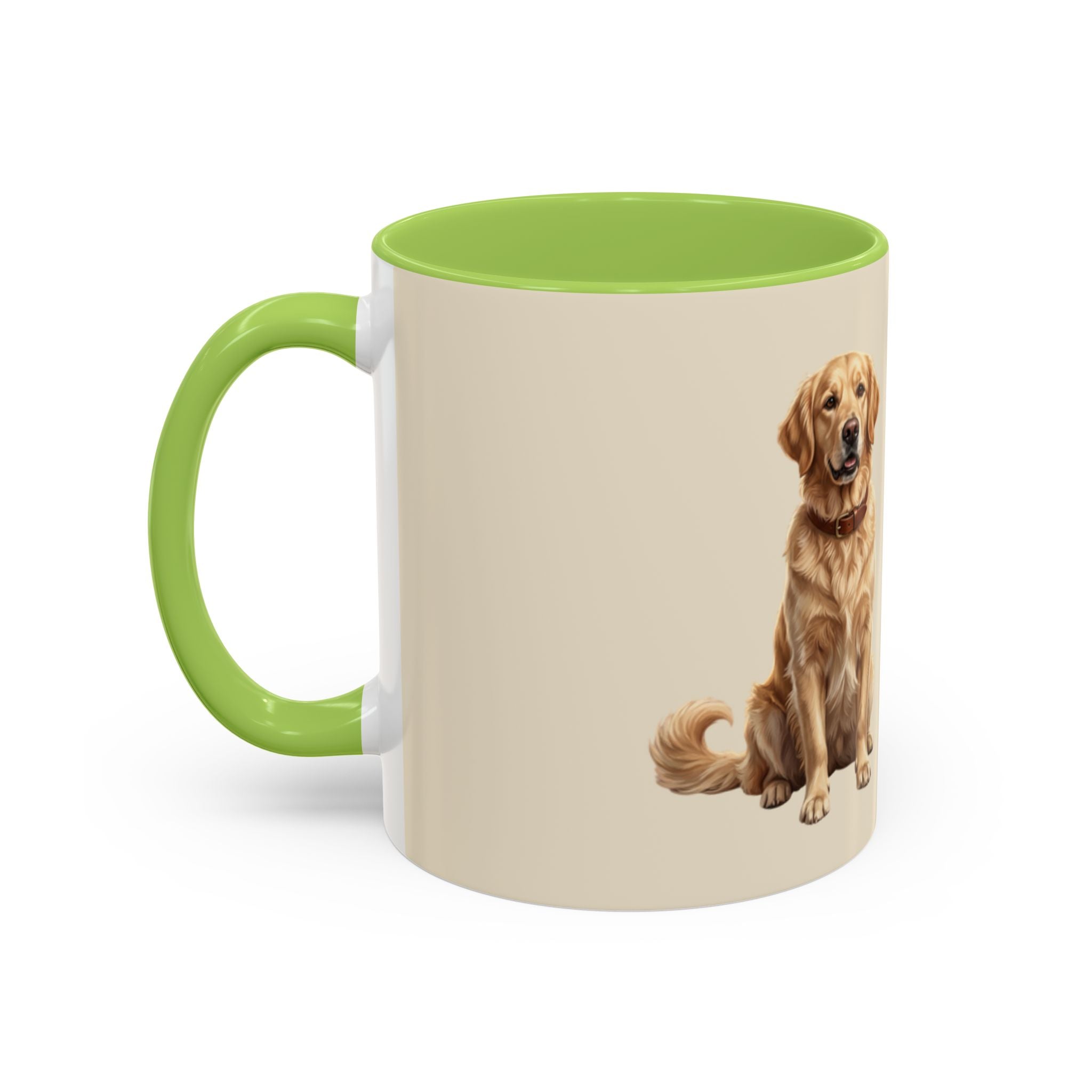 Personalized Golden Retriever Mug | Custom Name & Message Dog Mom Dad Coffee Mug