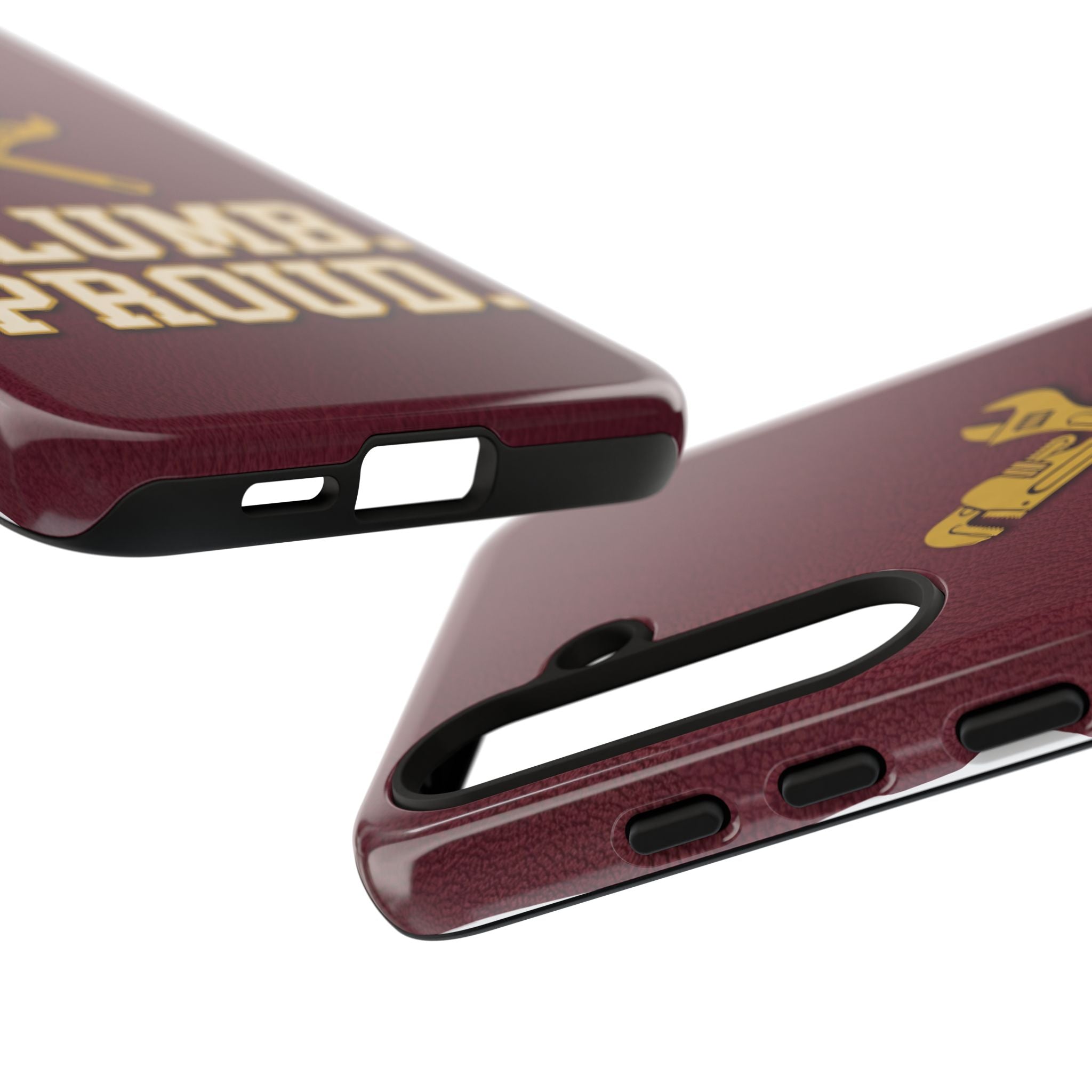 Plumb. Proud. Varsity Print Phone Case - Samsung & iPhone Series