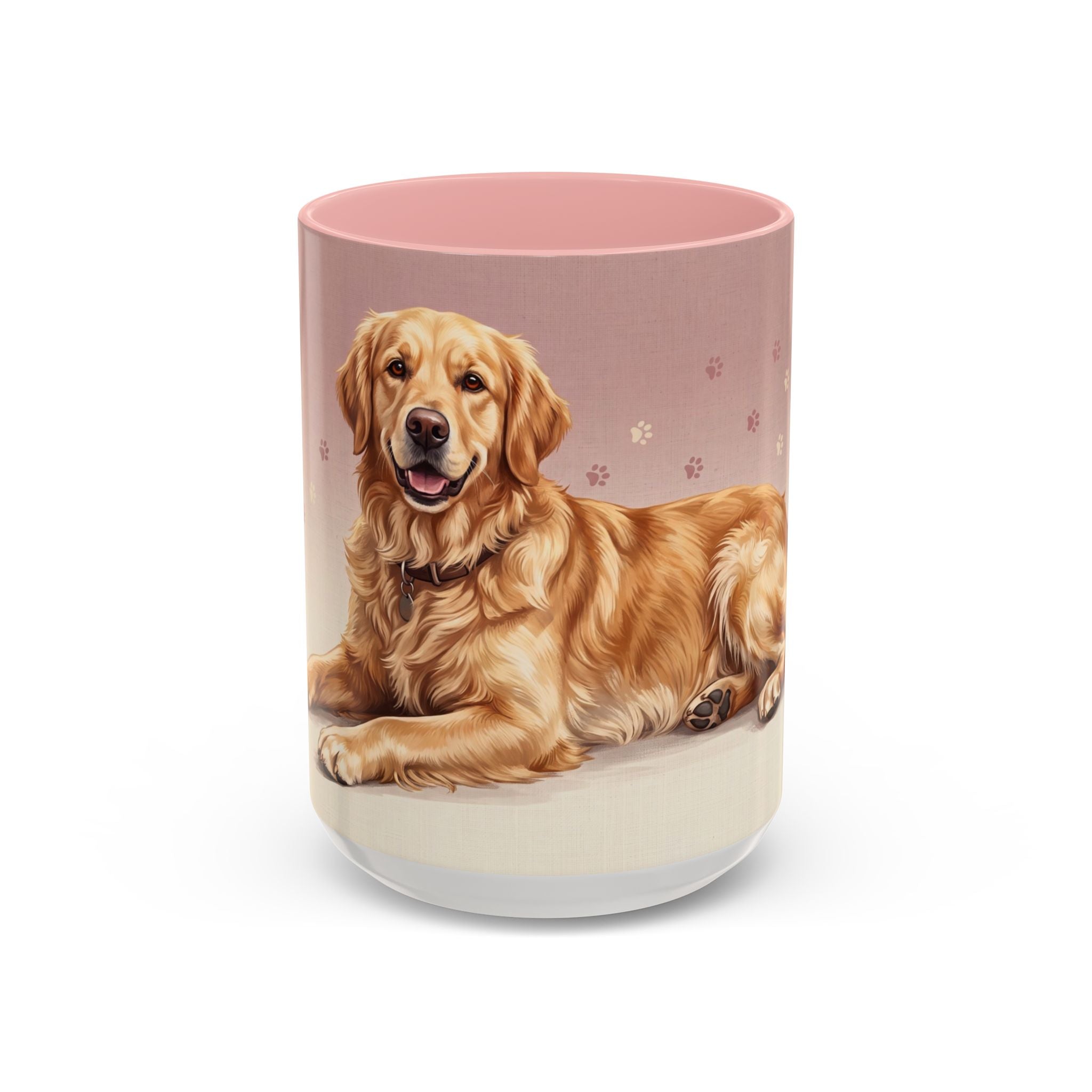 Golden Retriever Lying Down Mug | Golden Retriever Lover Gift | Cute Dog Coffee Mug