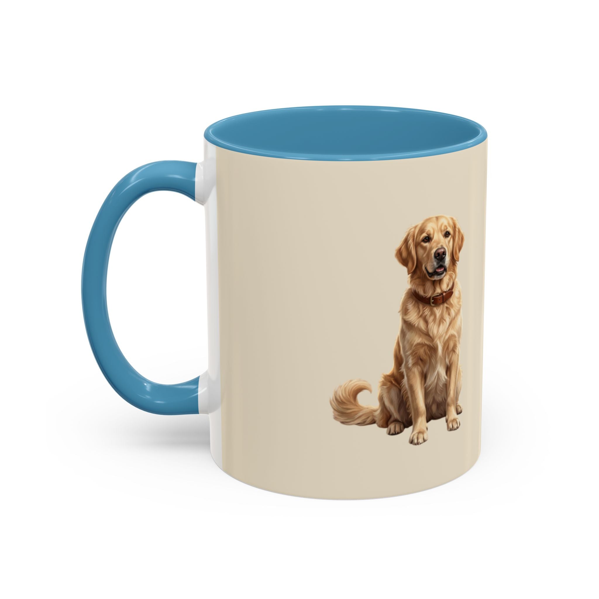 Personalized Golden Retriever Mug | Custom Name & Message Dog Mom Dad Coffee Mug